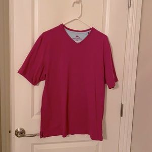 Tommy Bahama pink men’s tee